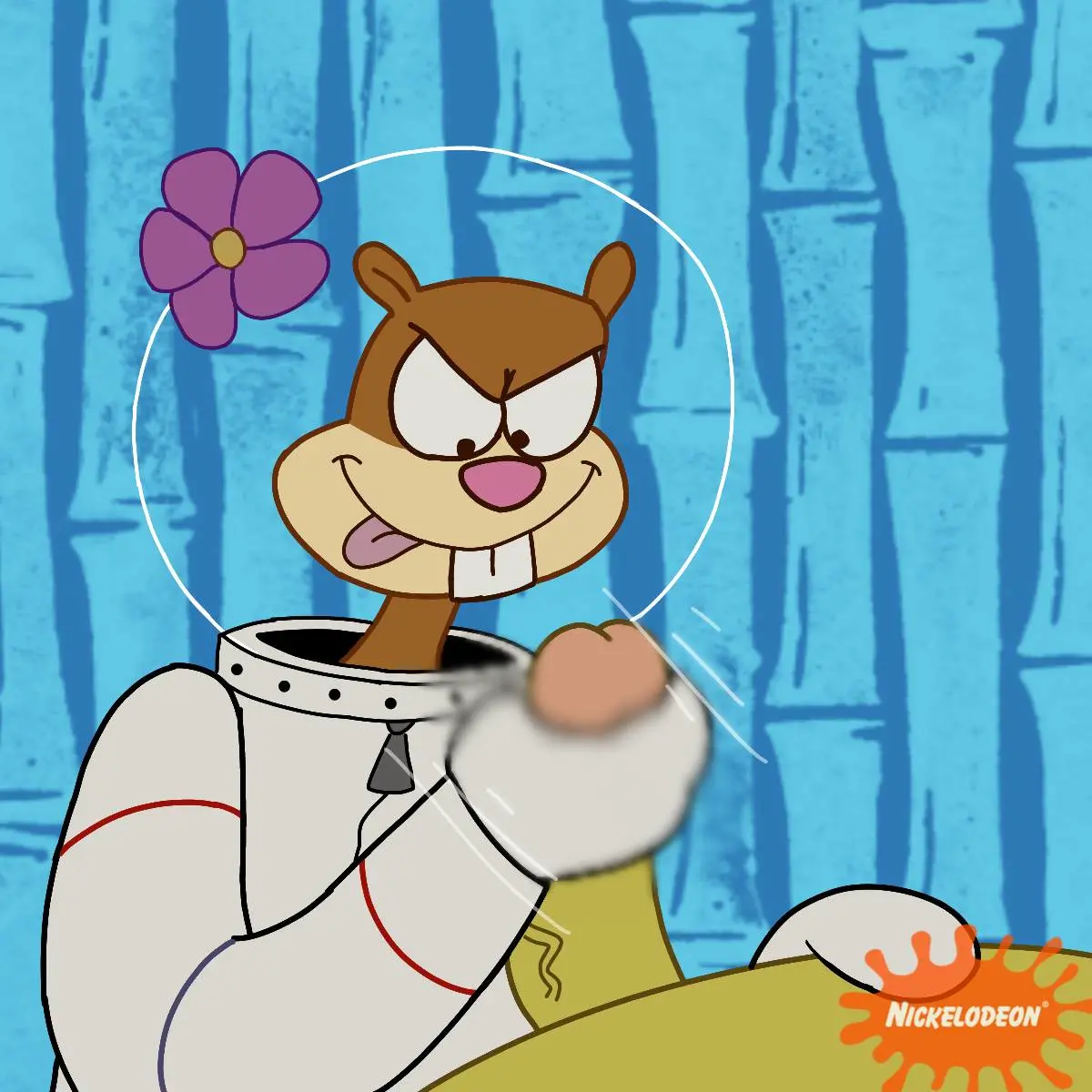Image tongue_out,furry,duo,looking_down,handjob,rubbing,nickelodeon,parody,squirrel,spongebob_squarepants,spongebob_squarepants_(character),diving_suit,sandy_cheeks,spanky15