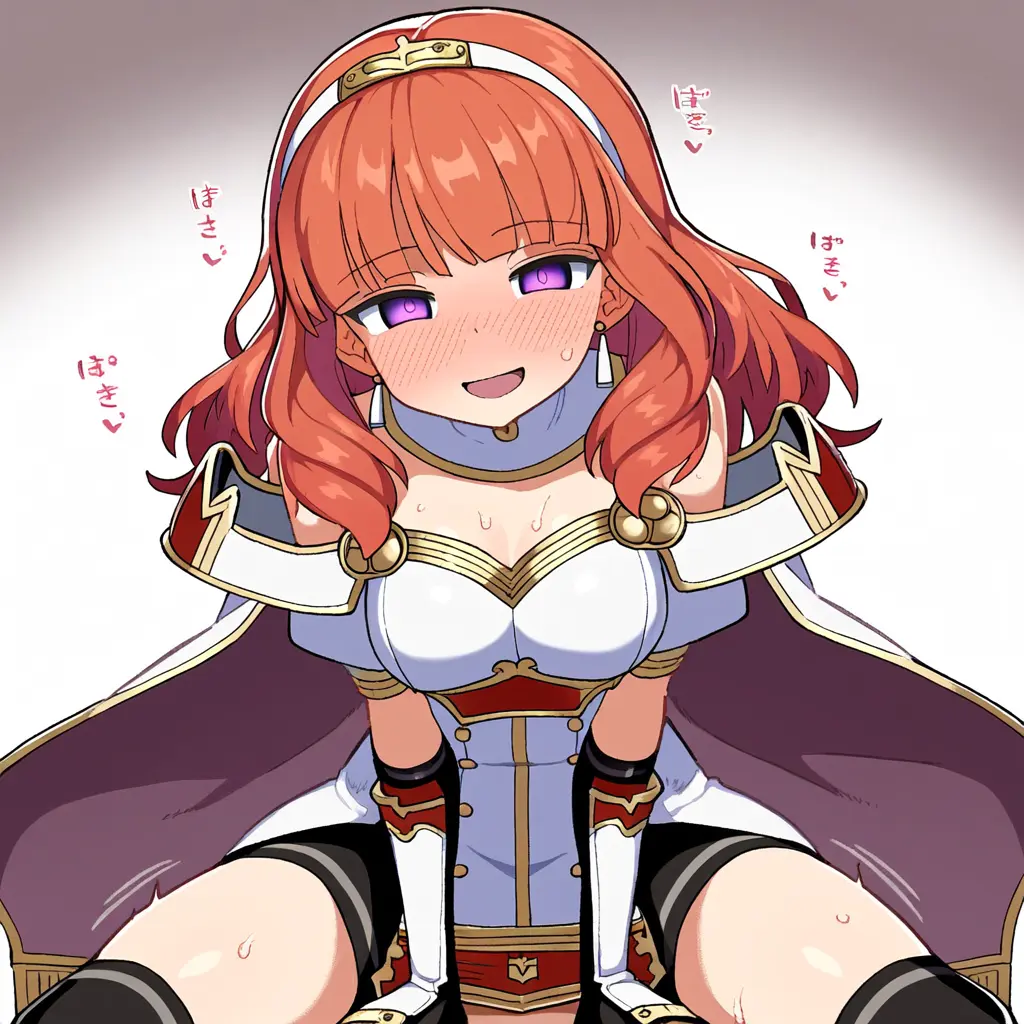 Image 1girls,female,open_mouth,blunt_bangs,thighhighs,red_hair,sex,ai_generated,cowgirl_position,hairband,vaginal_penetration,purple_eyes,nintendo,pov,self_upload,cape,heart,fire_emblem,hypnosis,implied_sex,novelai,alternate_eye_color,mind_control,celica_(fire_emblem),fire_emblem_echoes:_shadows_of_valentia,breastplate