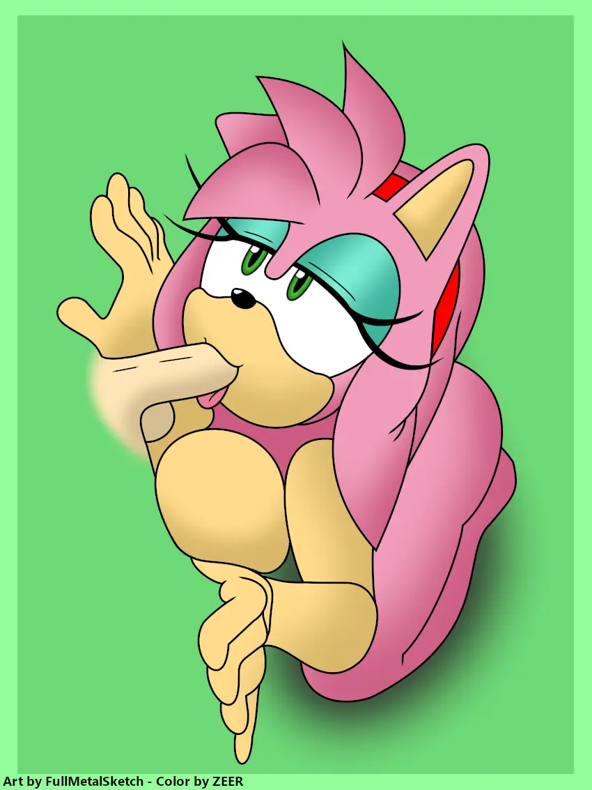 Image breasts,female,large_breasts,smile,male,nude,oral,tongue_out,tongue,ass,bedroom_eyes,colored,seductive,sex,duo,fellatio,kneeling,accessory,eyelashes,hair_accessory,hairband,balls,male/female,anthro,genitals,mammal,eyeshadow,makeup,narrowed_eyes,amy_rose,sega,sonic_(series),sonic_the_hedgehog_(series),breast_squish,humanoid_genitalia,squish,penile,third-party_edit,hedgehog,looking_up,looking_up_at_partner,eulipotyphlan,color_edit,long_eyelashes,sucking_tip,fullmetalsketch,zeer