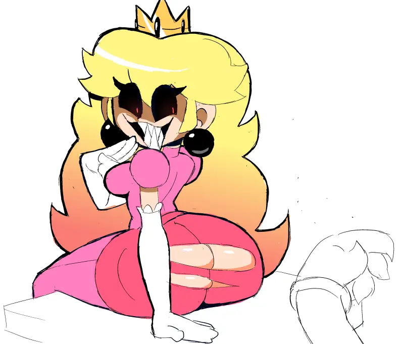 Image 1girls,breasts,clothed,female,1boy,male,big_ass,male/female,mario_(series),nintendo,ass_focus,princess_peach,teasing,backboob,casual,casual_nudity,png,ripped_clothing,friday_night_funkin,no_underwear,horror,marios_madness,nightmare_waifu,ass_window,creepypasta,eks-out,house_of_horrorbrews,nightfaux,peach.exe,super_horror_peach_(peach.exe)