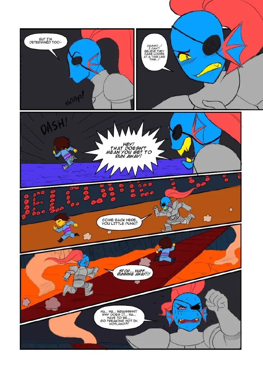 Image tagme,undertale,frisk,undyne,mindwipe
