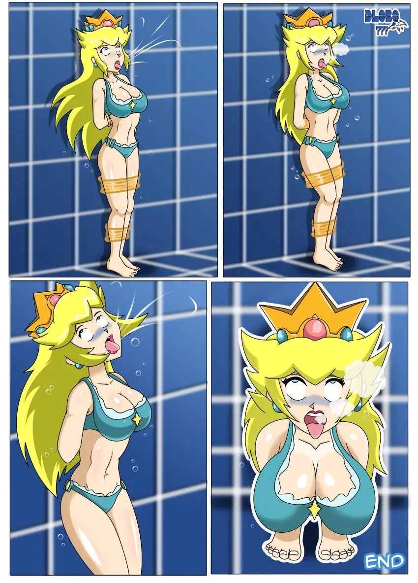 Image big_breasts,breasts,female,swimsuit,mario_(series),lipstick,bondage,princess_peach,underwater,drowning,dlobo777,air_bubbles