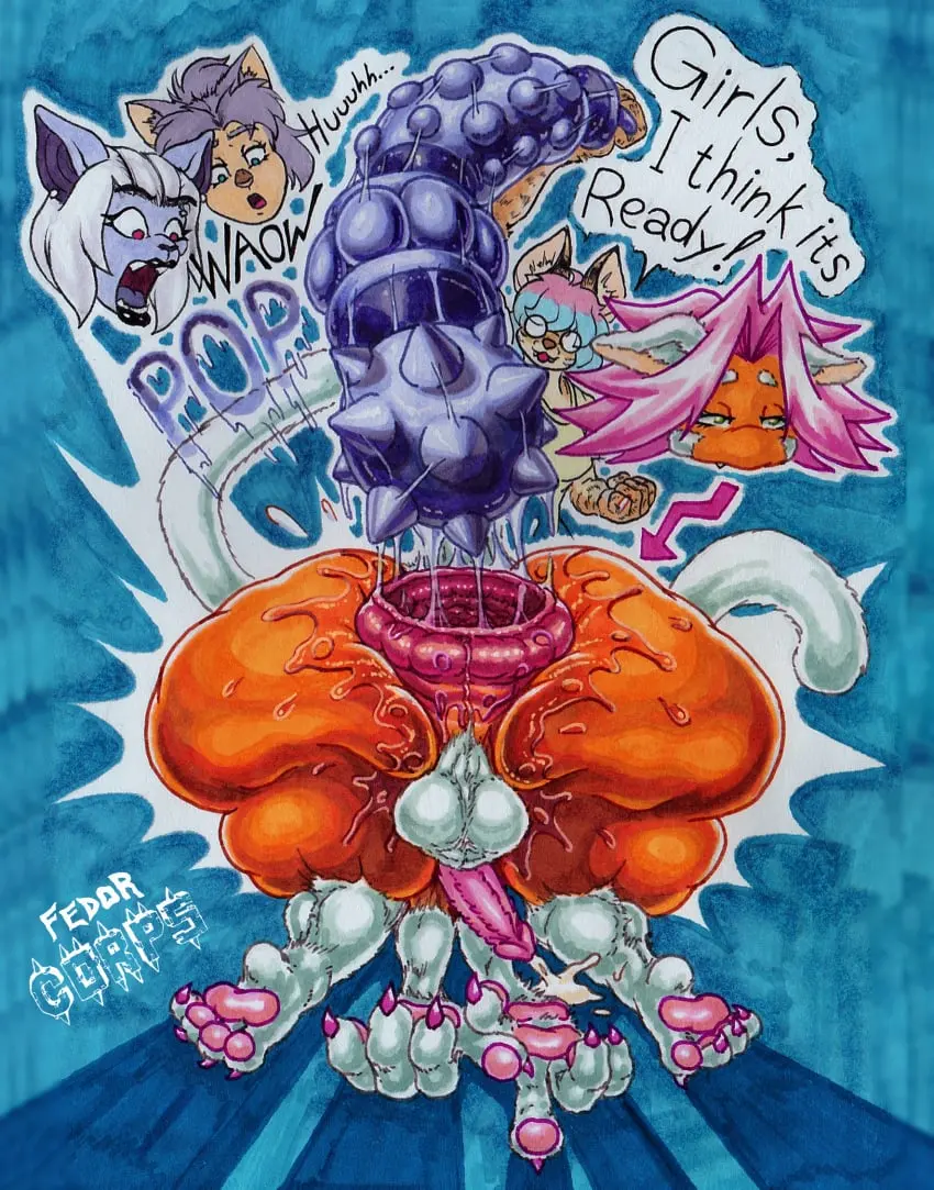 Image hi_res,simple_background,cum,male,nude,penis,ass,big_butt,blue_background,huge_ass,huge_butt,thick_thighs,erection,humanoid,dark_skin,feet,male_only,balls,eyewear,glasses,hair,pink_hair,anthro,text,anus,animal_humanoid,small_penis,big_balls,genital_fluids,bodily_fluids,canid,canine,canis,fur,genitals,mammal,wolf,sex_toy,looking_at_another,dildo,sound_effects,gaping,cat_humanoid,feline,white_body,huge_thighs,mammal_humanoid,animal_genitalia,animal_penis,white_fur,group,felid,perineum,felid_humanoid,feline_humanoid,pawpads,huge_dildo,onomatopoeia,feline_genitalia,feline_penis,puffy_anus,huge_anus,traditional_media_(artwork),lube,big_anus,being_watched,curling_toes,animal_genitalia_on_humanoid,ruined_anus,exposed_anus,overwhelmed,serval,gaped_anus,chessly,the_fedor_corpse,rizzych_(character),anal_ring,anal_wall,cumming_from_anal,dark_skinned_male,feline_penis_on_humanoid,finger_curl,gaped_ass,nadya_(hornyzhopa)
