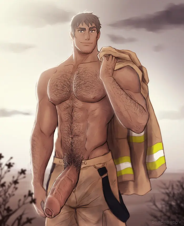 Image clothing,looking_at_viewer,nipples,1boy,male,penis,big_penis,muscular,muscular_male,male_only,yaoi,pubic_hair,bara,bulge,male_nipples,male_pubic_hair,foreskin,uncircumcised,half-erect,daddy,hairy_chest,masculine_male,dilf,mature_male,beard_stubble,voltron,voltron:_legendary_defender,spacebaddy,keith's_father
