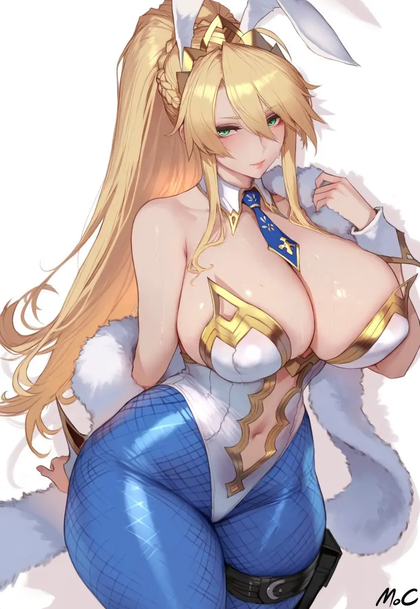Image 1girls,breasts,female,hi_res,light-skinned_female,light_skin,long_hair,thick_thighs,thighs,wide_hips,hips,ai_generated,cleavage,huge_breasts,massive_breasts,blonde_hair,green_eyes,stable_diffusion,bunny_ears,bunny_girl,bunnysuit,fate_(series),naughty_face,mocase,fate/grand_order,artoria_pendragon,artoria_pendragon_(lancer),artoria_pendragon_(swimsuit_ruler)