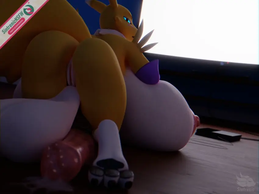 Image big_breasts,breasts,hi_res,solo,cum,penis,pussy,big_penis,looking_back,futanari,intersex,balls,huge_cock,huge_breasts,anthro,hyper_breasts,3d,genital_fluids,bodily_fluids,canid,canine,genitals,mammal,hyper_penis,4:3,breast_rest,electronics,animal_genitalia,bandai_namco,digimon,digimon_(species),fox,renamon,hyper,hyper_genitalia,equine_genitalia,on_ground,television,game_console,sintronic,breasts_on_ground