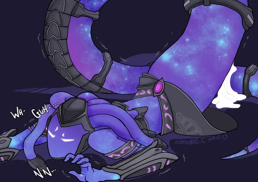 Image 1girls,female,solo,cum,cum_in_pussy,cum_inside,deity,goddess,monster,monster_girl,mythology,public_domain,smite,after_sex,european_mythology,greek_mythology,alternate_costume,weird,hi-rez_studios,medusa_(smite),zennore,nebula_medusa