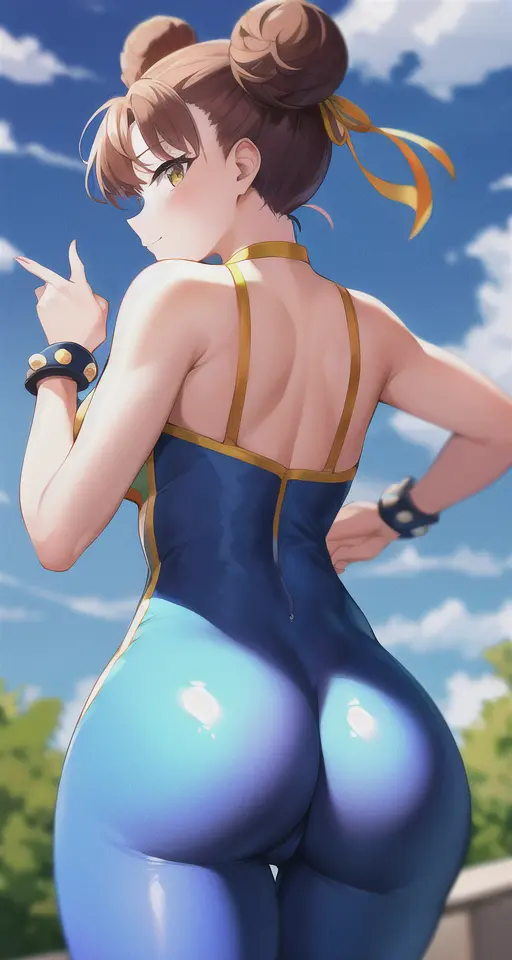 Image 1girls,female,female_only,human,solo,ai_generated,stable_diffusion,chun-li,street_fighter,akimbo223