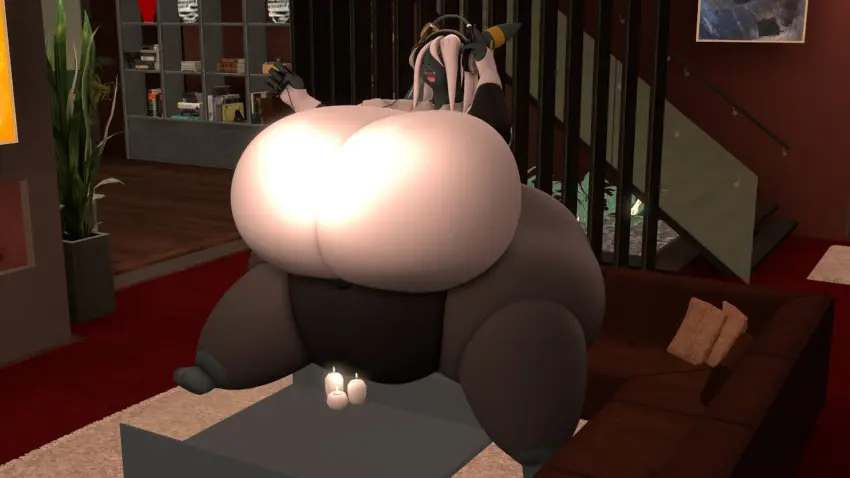 Image big_breasts,breasts,female,eeveelution,pokemon,pokemon_(species),umbreon,big_ass,bubble_butt,huge_ass,thick_thighs,wide_hips,huge_breasts,chubby,pokémon_(species),kingofthekabuto,queenofthekabuto