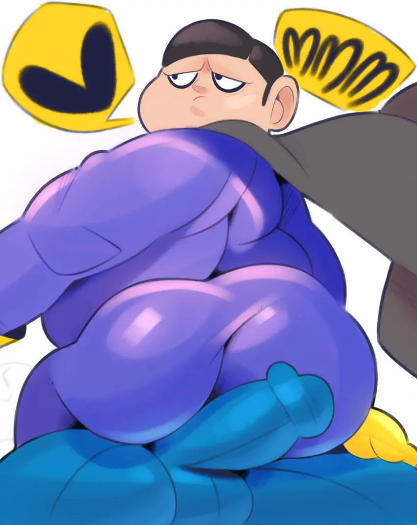 Image clothing,male,penis,big_ass,big_butt,erection,male/male,male_only,text,tagme,dragon_ball,gay,erection_under_clothes,cape,heart,chubby,text_bubble,dragon_ball_super,overweight_male,darkgoku,dr_hedo,dragon_ball_super_super_hero