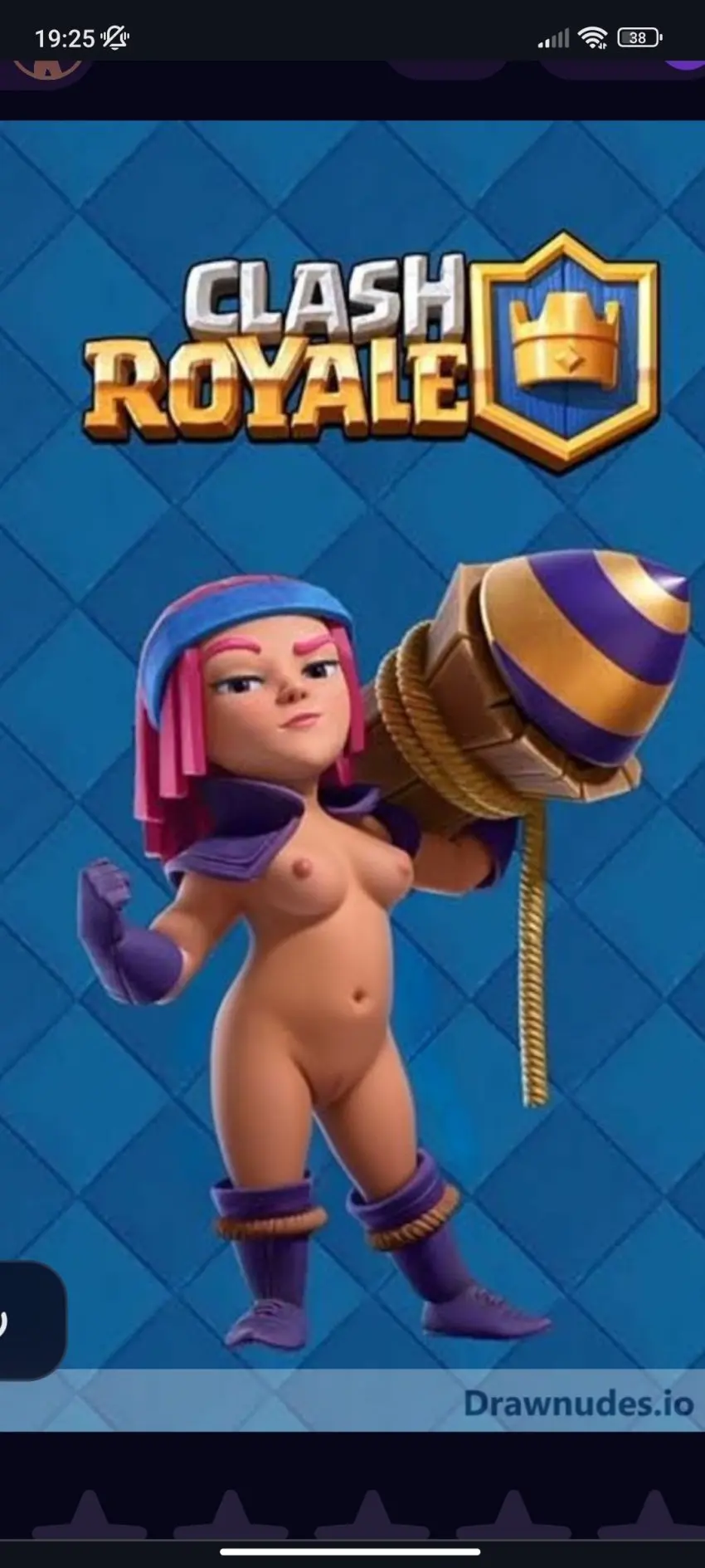 Image breasts,female,ai_generated,tagme,firecracker_(clash_royale),evolution_firecracker_(clash_royale)