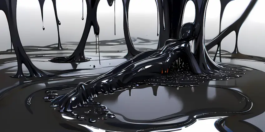 Image ai_generated,slime,transformation,corruption,encasement