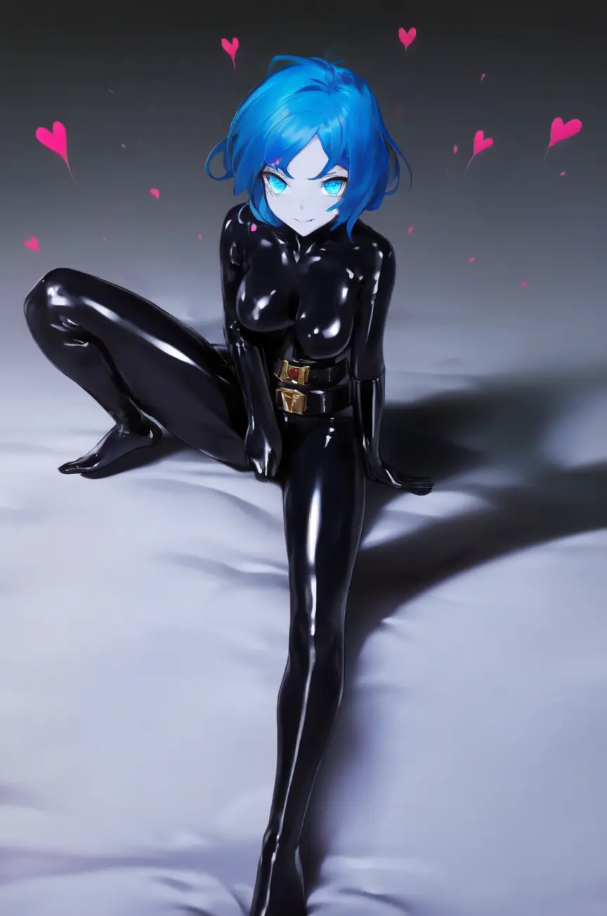 Image female,female_only,ai_generated,latex,bodysuit,tomboy,corruption,zofa_soldier