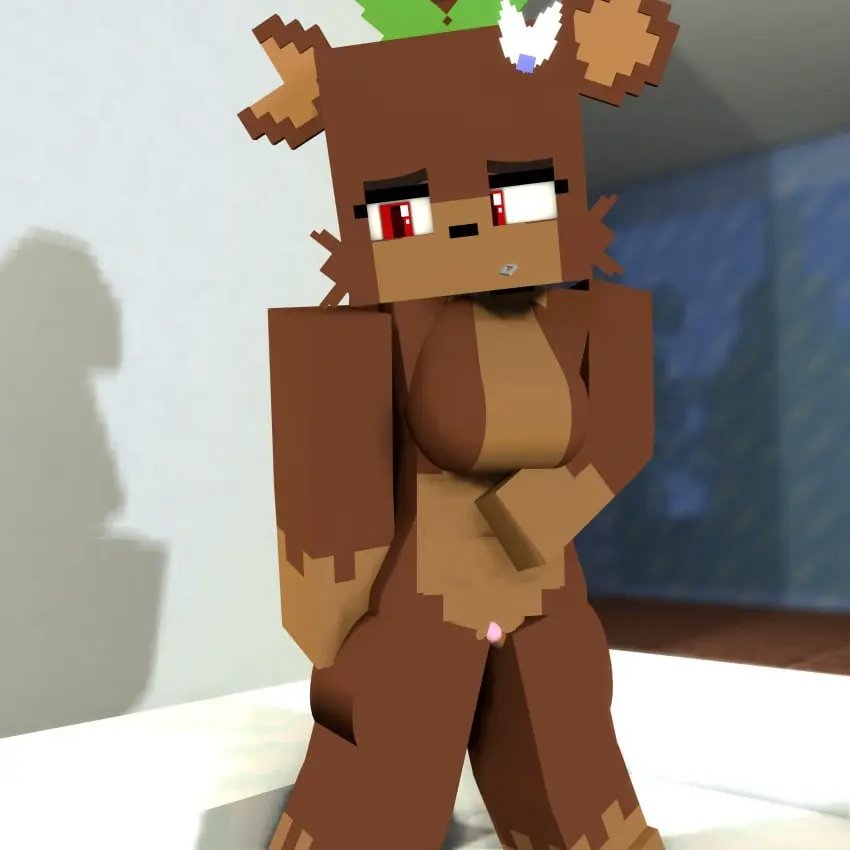 Image 1girls,female,female_only,solo,pussy,furry,humanoid,embarrassed,tagme,3d,minecraft,exposed_pussy,plushie,living_plushie,mine-imator,teddy_bear,idk_what_to_tag_it,idkwhatimdoing,bia_prowell_(slipperyt)