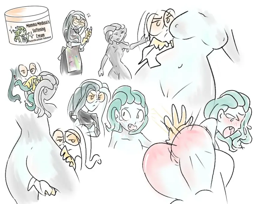 Image breasts,female,2girls,multiple_girls,nude,pussy,ass,tagme,spanking,drawbba-the-hutt,garter_(drawbba-the-hutt),gorgon,hiss_(drawbba-the-hutt)