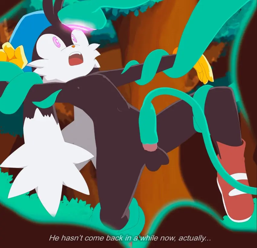 Image male,male_only,tagme,helpless,restrained,tentacle,animated,hypnosis,shocked_expression,mind_control,klonoa,klonoa_(series),penis_milking,pstash