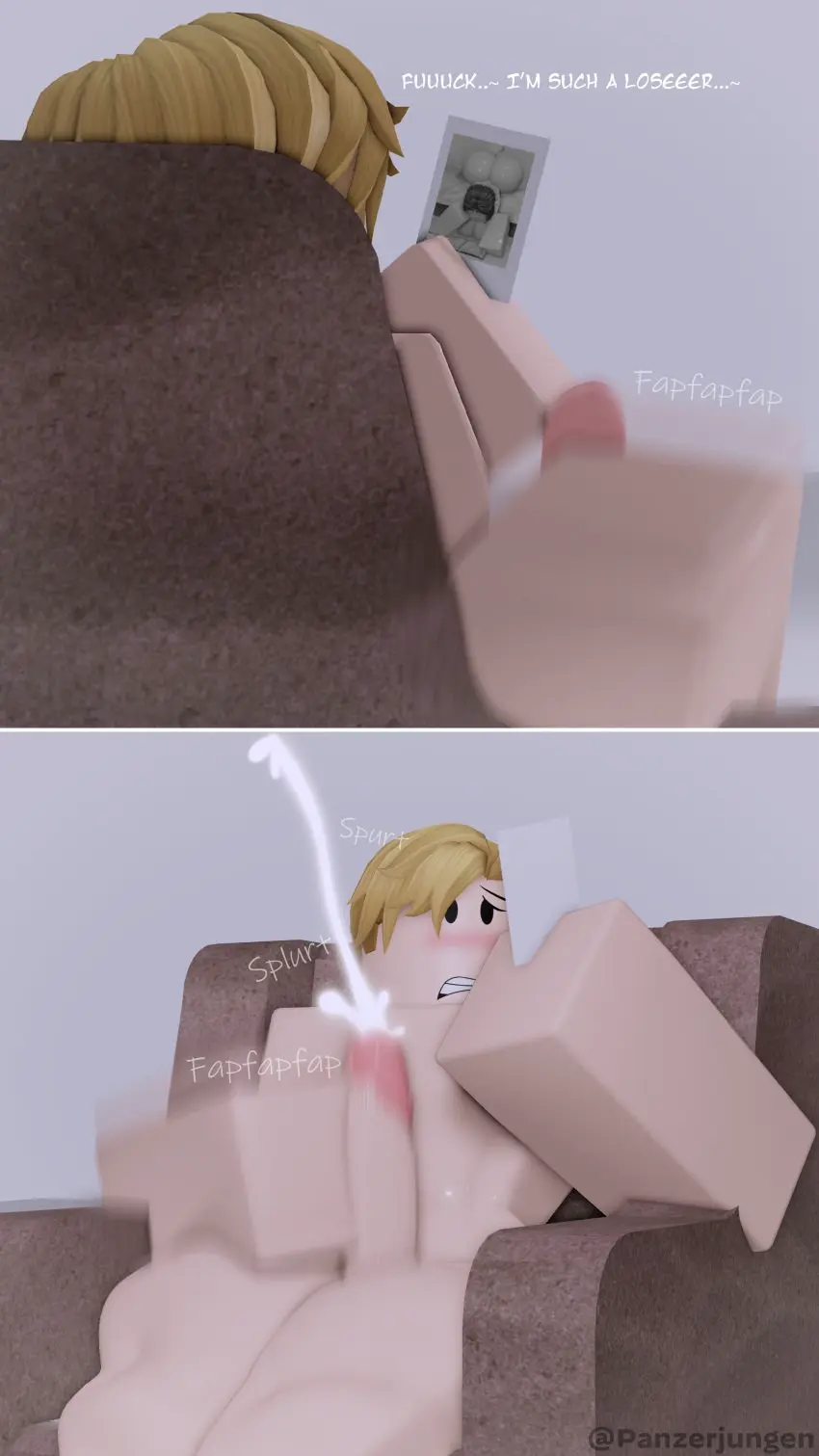 Image 1girls,blush,female,1boy,cum,male,nude,penis,big_penis,thick_thighs,thighs,voluptuous,femboy,tagme,blonde_hair,sitting,curvy,looking_pleasured,clenched_teeth,3d,comic,genital_fluids,masturbation,orgasm,2024,cumshot,roblox,robloxian,stroking_penis,jerking_off,gooning,panzerjungen,paula_sommer,watching_porn,cumming_from_masturbation,erich_kraus,german_male
