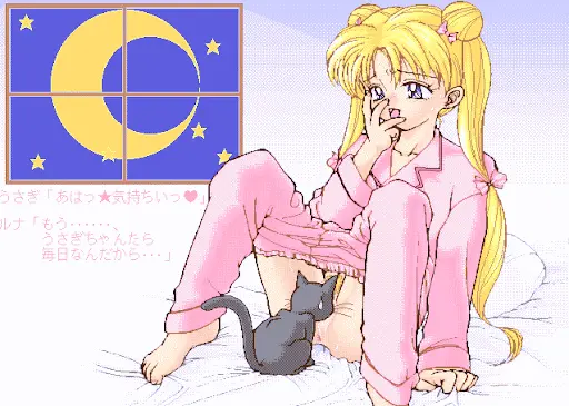Image 1girls,clothing,female,licking,oral,pussy,tongue,pubic_hair,translated,cunnilingus,feline,feral,domestic_cat,zoophilia,licking_pussy,pajamas,bishoujo_senshi_sailor_moon,usagi_tsukino,kiraboshi,luna_(sailor_moon)