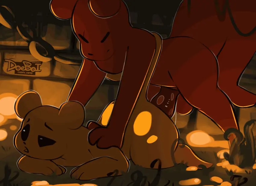 Image male,tail,sex,duo,doggy_style,from_behind_position,anthro,text,ambiguous_gender,penetration,genital_fluids,animated,bodily_fluids,genitals,sound_effects,knot,feral,glowing,onomatopoeia,knotting,tail_grab,glowing_genitalia,hunter_(rain_world),rain_world,slugcat,videocult,doeboi,lantern_mouse_(rain_world)