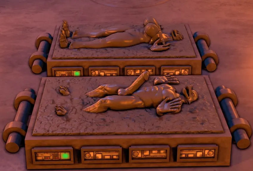 Image breasts,female,nipples,nude,penis,pokemon,pokemon_(species),furry,anthro,nintendo,3d,star_wars,bound,female/male,generation_3_pokemon,source_filmmaker,blaziken,star_fox,encasement,side_by_side,falco_lombardi,petrification,frozen,gen_3_pokemon,carbonite,sfmcarbonfreezer