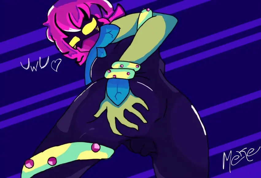 Image female,pussy,ass,vagina,tagme,brawl_stars,showing_pussy,offering_to_viewer,lily_(brawl_stars),meoreon