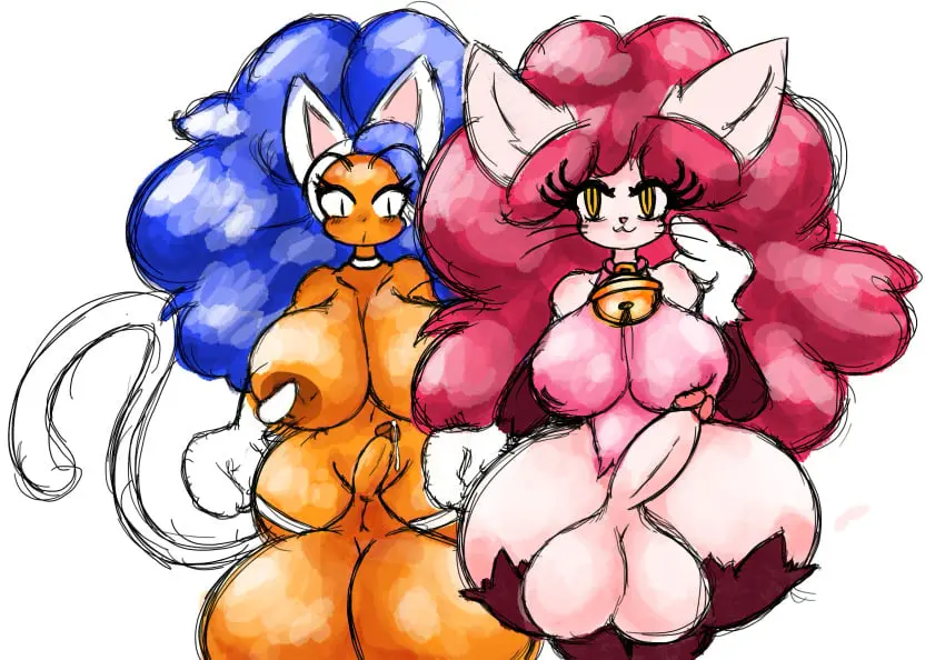 Image breasts,red_eyes,blue_hair,penis,huge_ass,huge_butt,seductive,futanari,intersex,dark_skin,cat_ears,catgirl,balls,huge_cock,huge_breasts,anthro,gigantic_breasts,original_character,futa_only,pale_skin,small_penis,tanned_skin,cat_tail,tanned,dickgirl,fur,cat_humanoid,oc,hyper_balls,hyper_testicles,dark_nipples,gigantic_balls,gigantic_testicles,huge_thighs,seduction,2futas,huge_nipples,hyper,darkstalkers,gigantic_ass,tan,summeryfortuna,pale-skinned_futa,felicia_(darkstalkers),tanned_futa,felicia
