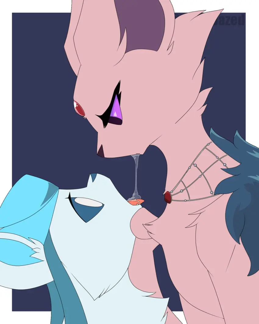 Image female,hi_res,open_mouth,eeveelution,glaceon,licking,male,pokemon,pokemon_(species),tongue_out,furry,tongue,duo,feet,watermark,digital_media_(artwork),jewelry,teeth,drooling,foot_fetish,necklace,saliva,ambiguous_gender,nintendo,animated,bodily_fluids,fur,loop,paws,fangs,dominant,submissive_male,submissive,2024,blue_body,dominant_female,blue_fur,blue_sclera,generation_4_pokemon,feral,pink_body,foot_focus,pink_fur,pawpads,foot_play,2d_animation,hindpaw,generation_2_pokemon,foot_lick,short_playtime,espeon,drooling_into_mouth,worship,frame_by_frame,ambiguous/ambiguous,nightdazed,purple_sclera,licking_paws,drinking_saliva,fluffy_clothing,head_jewel