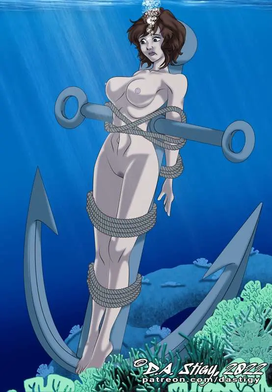 Image 1girls,big_breasts,breasts,female,female_only,human,nipples,solo,nude,water,ocean,solo_female,completely_nude,pale_skin,brown_hair,completely_nude_female,april_o'neil,april_o'neil_(tmnt_1987),teenage_mutant_ninja_turtles,artist_signature,forced,bondage,rope,rope_bondage,tmnt_1987,sea,underwater,drowning,anchor,coral,air_bubbles,dastigy