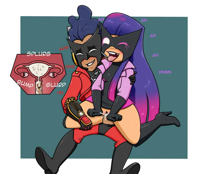 Image 1girls, blush, female, white_background, 1boy, black_gloves, cum, male, penis, pussy, tongue_out, sex, thick_thighs, dark-skinned_male, pleasure_face, cowgirl_position, pants_down, cum_in_pussy, cum_inside, one_eye_closed, dark-skinned_female, penetration, netflix, bottomless, green_background, asian_female, boots, cum_in_uterus, cosplay, clothed_sex, capcom, nickelodeon, red_jacket, paramount_pictures, latino, fallopian_tubes, japanese_female, masked, miko_kubota, pink_jacket, crossover_cosplay, glitch_techs, hector_nieves, latino_male_asian_female, takeshi1000, the_wonderful_101, wonder_pink_(cosplay), wonder_red_(cosplay)