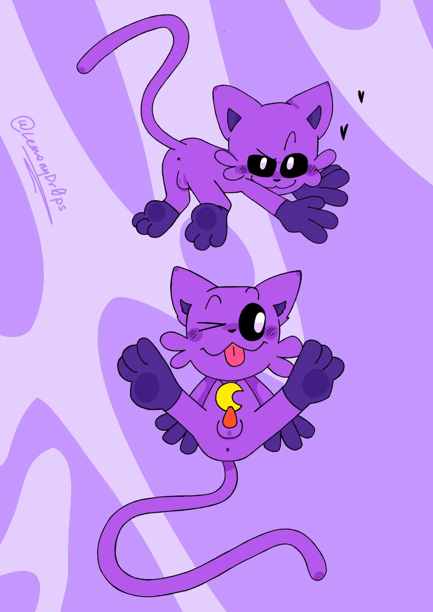 Image solo,sex,anthro,tagme,furry_only,anthro_only,no_humans,anthro_on_anthro,critters_(poppy_playtime),poppy_playtime,poppy_playtime_(chapter_3),smiling_critters,catnap_(poppy_playtime),furry_onlyanus