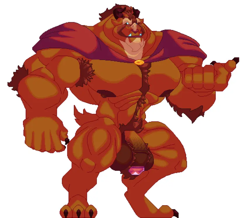 Image nipples,male,penis,big_penis,disney,muscular,muscular_male,male_only,yaoi,balls,bara,male_nipples,big_balls,animated,muscular_anthro,beauty_and_the_beast,morinetsu,beast_(disney)