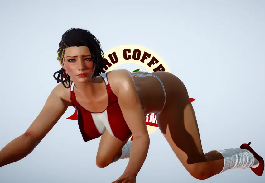 Image 1girls,big_breasts,breasts,female,female_only,solo,black_hair,blue_eyes,short_hair,bra,big_ass,earrings,huge_ass,seductive_look,dark_skin,huge_breasts,socks,dark-skinned_female,3d,heels,3d_(artwork),video_games,latina,erect_nipples,bandai_namco,video_game_character,azucena_milagros_ortiz_castillo,erect_nipples_under_clothes,namco,peruvian_female,tekken,tekken_8,crawling
