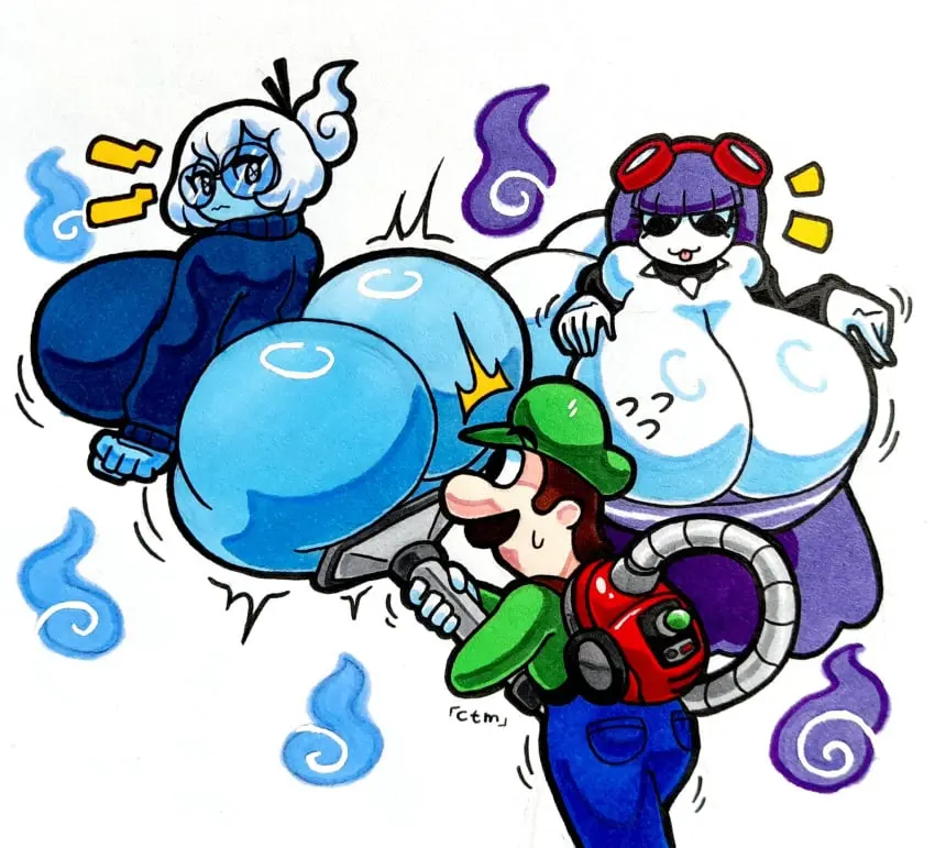 Image breasts,female,no_bra,2girls,multiple_girls,huge_ass,huge_breasts,breasts_bigger_than_head,ghost,mario_(series),nintendo,bottomless,ass_focus,oc,teasing,topwear,backboob,boob_window,casual,casual_nudity,ember_(angstrom),ass_bigger_than_head,ghost_girl,luigi's_mansion,luigi,mr.ctm,winter_(mr.ctm)