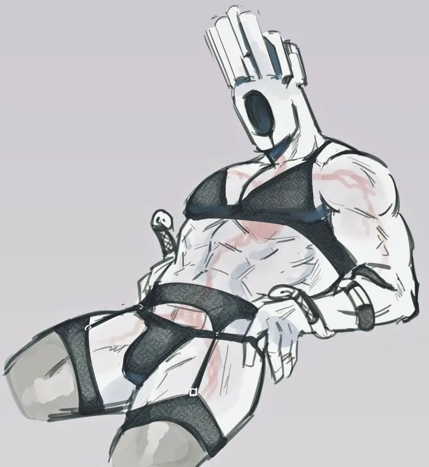 Image 1boy,male,muscular,muscular_male,tagme,bulge,abs,snake,ultrakill,vhkansfweer,minos_prime_(ultrakill),snakes