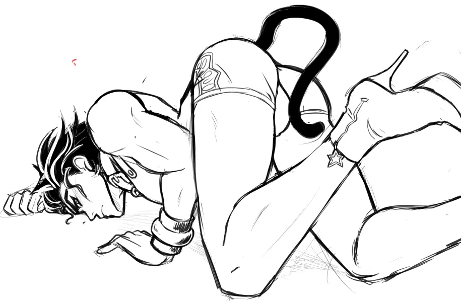 Image 1boy,male,ass,male_only,jojo's_bizarre_adventure,stardust_crusaders,jotaro_kujo