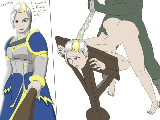 Image 1girls,female,human,light-skinned_female,light_skin,white_hair,1boy,male,sex,multicolored_hair,blonde_hair,green_skin,vaginal_penetration,vaginal_sex,warcraft,world_of_warcraft,bent_over,restrained,animated,interspecies,blizzard_entertainment,orc,orc_(warcraft),orc_male,jaina_proudmoore,stocks,instant_loss_2koma,human_(world_of_warcraft),bouncing_ass,pillory,smutdawg