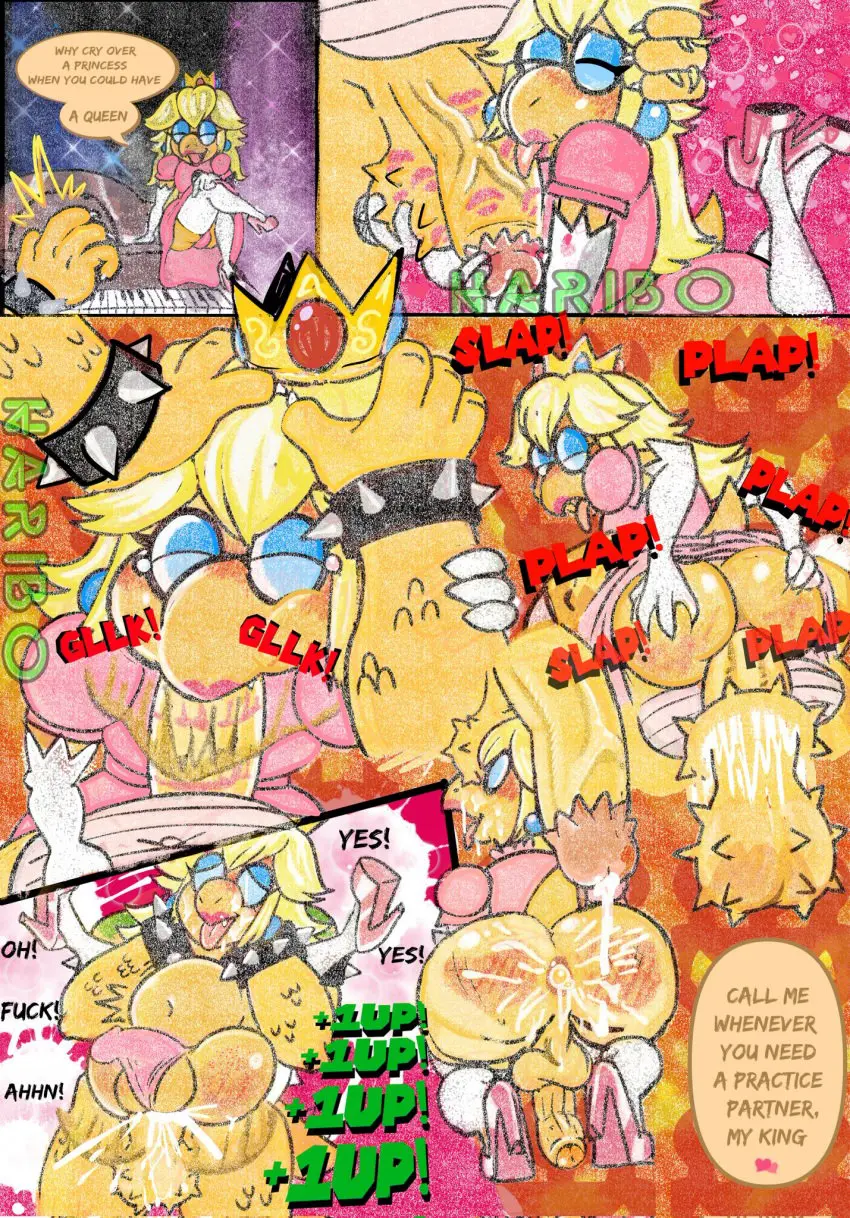 Image hi_res,cum,male,oral,penis,ass,big_butt,big_penis,sex,duo,fellatio,anal,anal_sex,crossdressing,cum_in_ass,femboy,male/male,big_belly,balls,anthro,cum_inside,mario_(series),nintendo,penetration,comic,genital_fluids,bodily_fluids,genitals,makeup,scalie,penile,bowser,koopa,super_mario_bros.,kiss_mark_on_penis,1up,princess_peach_(cosplay),super_mario_bros._(2023_film),haribo-arts,kamek,princess_kamek