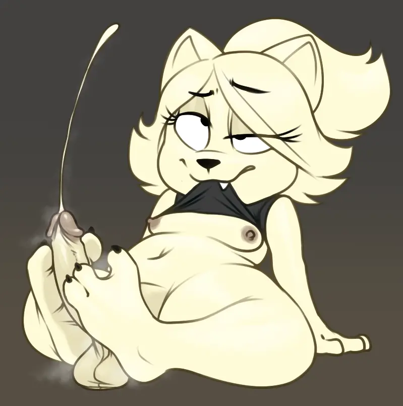 Image breasts, female, cum, navel, penis, furry, big_penis, feet, huge_cock, tagme, original, original_character, masturbation, bottomless, arm_support, 2024, cumshot, rolling_eyes, raised_eyebrows, 3_toes, on_floor, musk, light_skinned_female, autofootjob, self_footjob, chipchell, biting_shirt, ela_(chipchell)