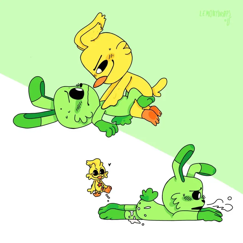 Image female,cum,penis,straight,furry,sex,anthro,tagme,green_skin,penis_in_pussy,yellow_body,yellow_fur,cum_on_body,green_body,furry_only,anthro_only,no_humans,rabbit,yellow_skin,anthro_on_anthro,green_fur,critters_(poppy_playtime),poppy_playtime,poppy_playtime_(chapter_3),smiling_critters,kickinchicken,kickinchicken_(poppy_playtime),hoppy_hopscotch,hoppy_hopscotch_(poppy_playtime),palatischicken,palatiscritters_(poppy_playtime)
