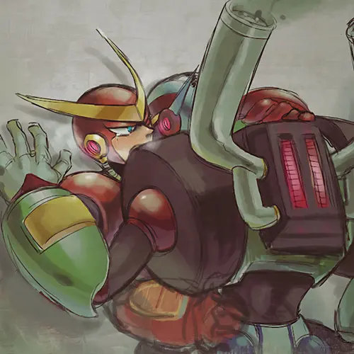 Image male,2boys,male/male,male_only,color,2d,crying,gay,romantic,tears,2d_artwork,robot,large_male,capcom,imminent_sex,no_visible_genitalia,robot_boy,unknown_artist,against_wall,android,intimate,mega_man,holding_onto_partner,android_boy,mega_man(classic),mega_man_7,turbo_man,mega_man_2,quick_man,hands_against_wall