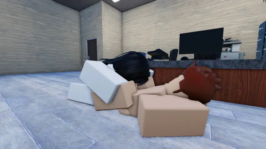 Image 1girls,breasts,female,1boy,black_hair,male,penis,ass,tagme,artist_request,brown_hair,3d,blowjob,roblox,robloxian,source_request,anabel_(void_and_diona),karl_(void_and_diona),thetestrblxg