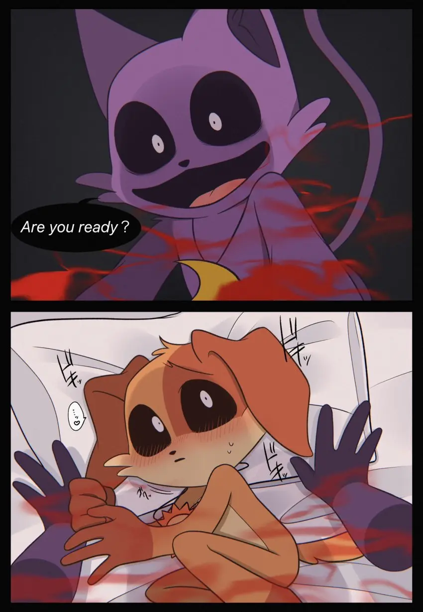 Image furry, sex, anthro, purple_fur, purple_skin, tagme, canine, domestic_dog, feline, furry_only, anthro_only, no_humans, orange_skin, orange_fur, domestic_cat, anthro_on_anthro, dog, critters_(poppy_playtime), poppy_playtime, poppy_playtime_(chapter_3), smiling_critters, cat, catnap, catnap_(poppy_playtime), dogday_(poppy_playtime), dogday, doggy
