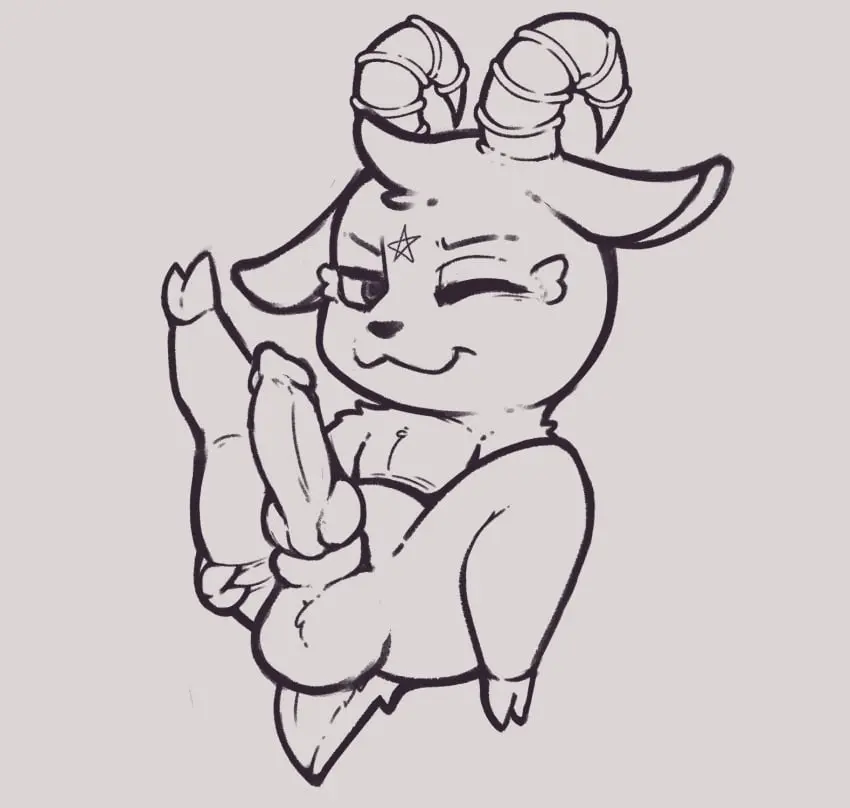 Image female,hi_res,looking_at_viewer,nipples,open_mouth,solo,male,penis,tail,ass,bedroom_eyes,seductive,feet,male_only,happy,anthro,anus,spread_legs,spreading,demon,genitals,gaping,narrowed_eyes,knot,gesture,short_tail,feral,semi-anthro,spread_butt,scut_tail,grimoire_(i_was_reincarnated_as_the_7th_prince),grimoire_(tensei_shitara_dai_nana_ouji_dattanode,_kimamani_majutsu_o_kiwamemasu),jaynt