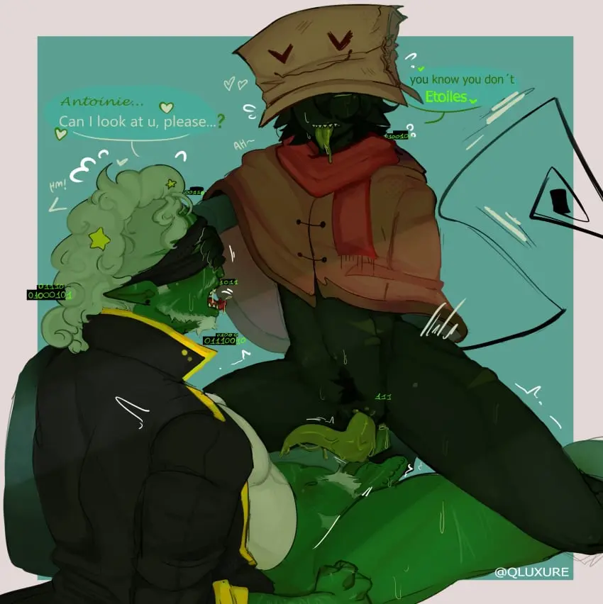 Image male,twitch,youtube,youtubers,green_skin,gay,bag_over_head,green_penis,twitch.tv,tentacle_penis,tentacle_dick,qsmp,antoinie,etoiles,eyeband,qu4ckcest,quackity_smp