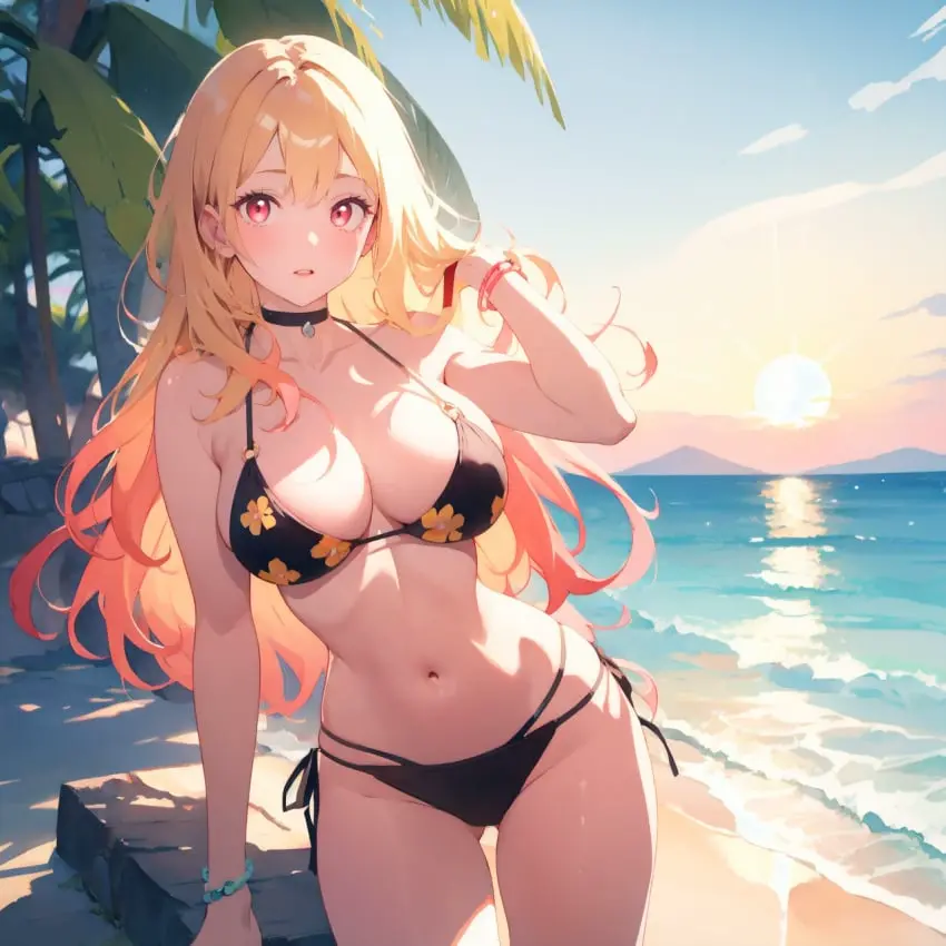 Image breasts,female,female_only,solo,ai_generated,tagme,stable_diffusion,swimsuit,nai_diffusion,kitagawa_marin,sono_bisque_doll_wa_koi_wo_suru