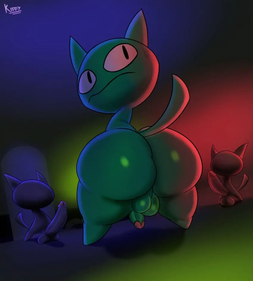 Image male,penis,big_ass,big_butt,cat_ears,male_only,balls,tagme,cat_tail,non-human,toony,3boys,non-human_only,horror_(theme),horror,catworld_(game),kiffy_(artist),protagonist_(catworld)