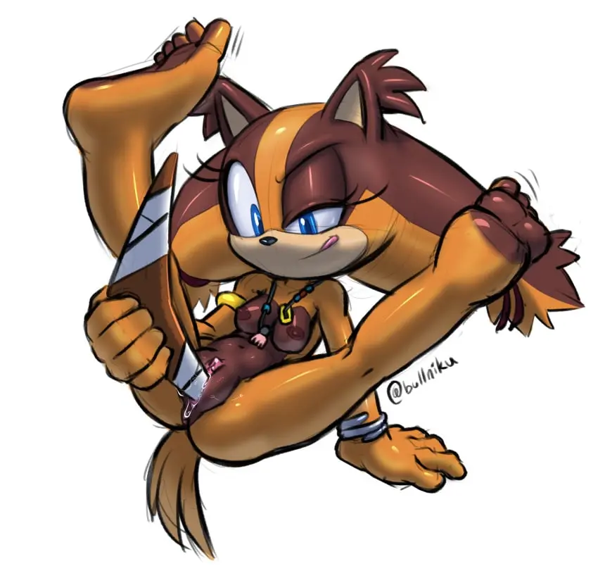 Image 1girls,breasts,female,female_only,hi_res,nipples,simple_background,solo,white_background,blue_eyes,nude,pussy,furry,small_breasts,areola,feet,eyelashes,anthro,spread_legs,spreading,genitals,mammal,sex_toy,2024,sega,sonic_(series),sonic_the_hedgehog_(series),fingers,toes,mustelid,humanoid_feet,cartoon_network,plantigrade,sonic_boom,sticks_the_badger,sticks_the_jungle_badger,sticks_the_tejon,musteline,improvised_sex_toy,badger,hotred,rockthebull,boomerang