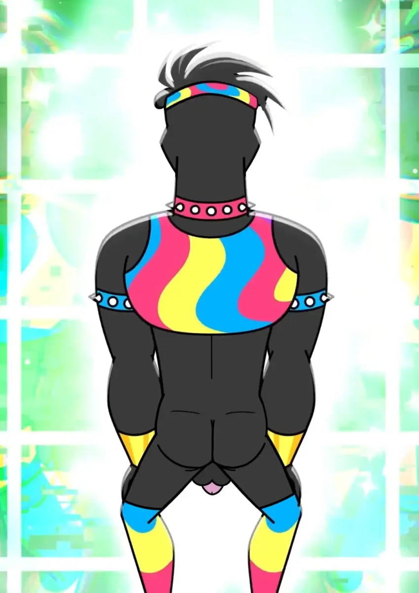 Image male,furry,ass,anthro,gay,black_fur,twerking,panther,rocky_rakoon,tyler_(rocky_rakoon)