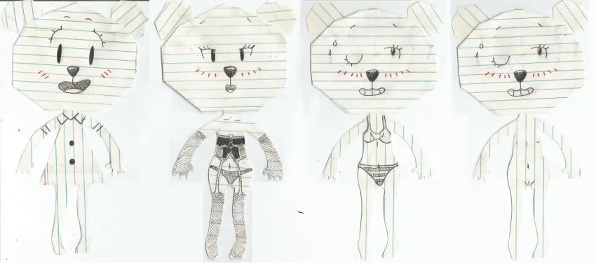 Image clothed,female,clothed_female,tagme,naked,naked_female,bear,bear_girl,tagme_(artist),cartoon_network,paper,the_amazing_world_of_gumball,teri_(tawog),papers,tawog