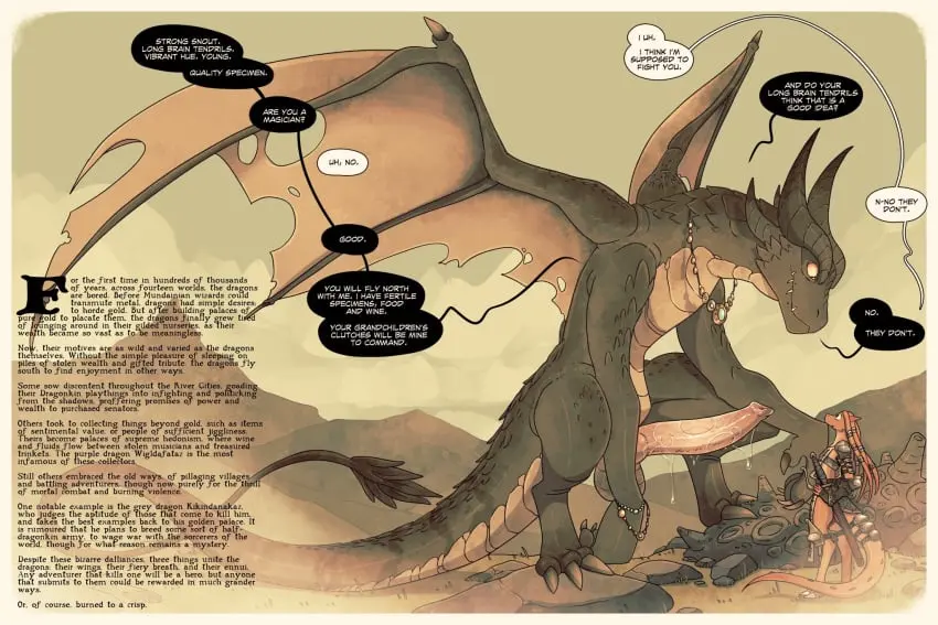 Image hi_res,male,penis,tail,big_penis,duo,erection,feet,gold_(metal),jewelry,balls,huge_cock,size_difference,wings,anthro,text,mythology,necklace,tentacle,genitals,multicolored_body,two_tone_body,dialogue,yellow_body,horn,bracelet,english_text,smaller_male,2024,green_body,green_scales,scales,scalie,tentacle_hair,male_focus,speech_bubble,story,toes,mythological_creature,dragon,mythological_scalie,feral,larger_male,red_body,red_scales,yellow_scales,armor,casual,smaller_anthro,3_toes,extreme_size_difference,gold_necklace,gold_jewelry,pseudo_hair,long_tail,multicolored_scales,two_tone_scales,larger_feral,jack_cayless,vice_&_violence